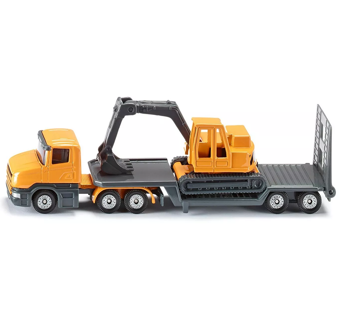 1:87 Low Loader With Excavator