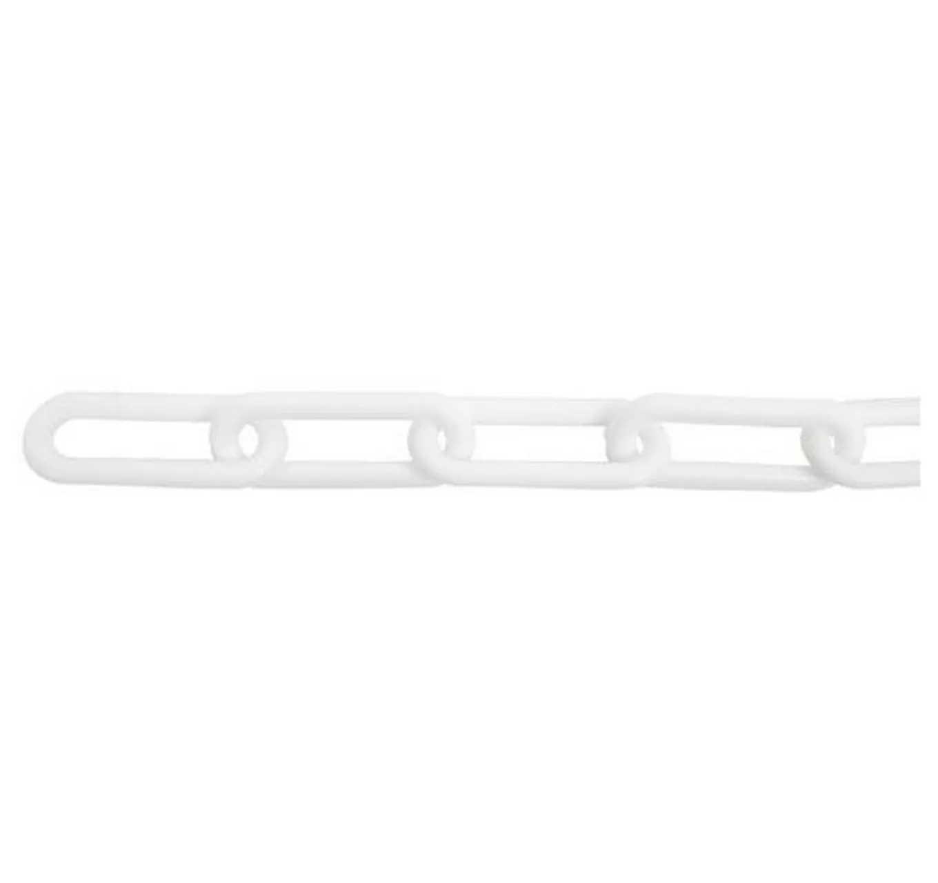 Plastic Chain White 50mm - 1m