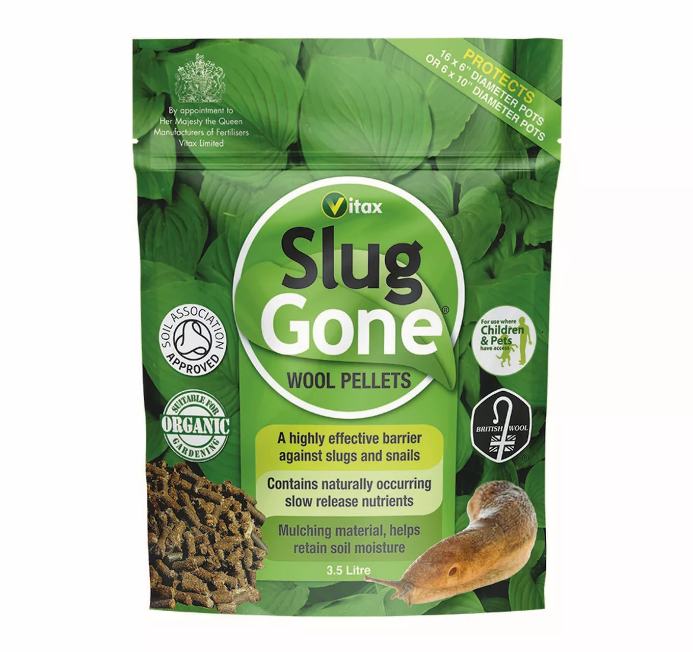 Slug Gone Wool Pellets 3.5L