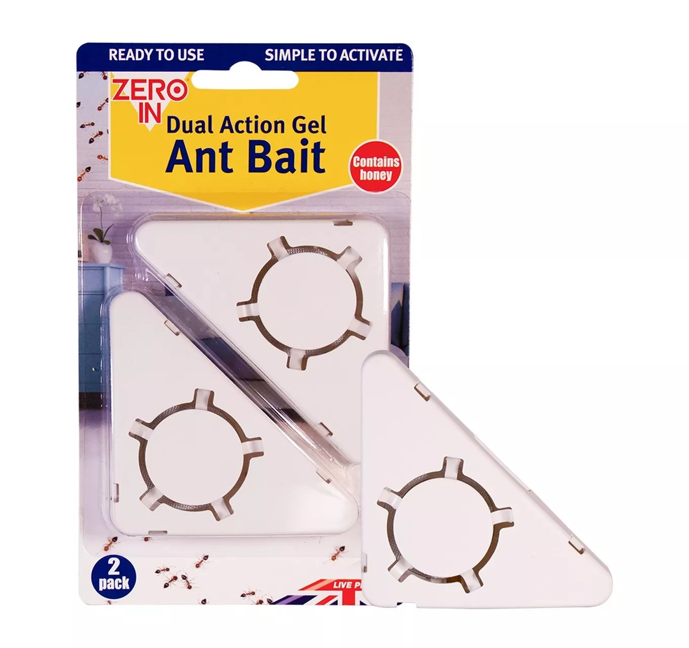 Dual Action Ant Bait Gel 2pk