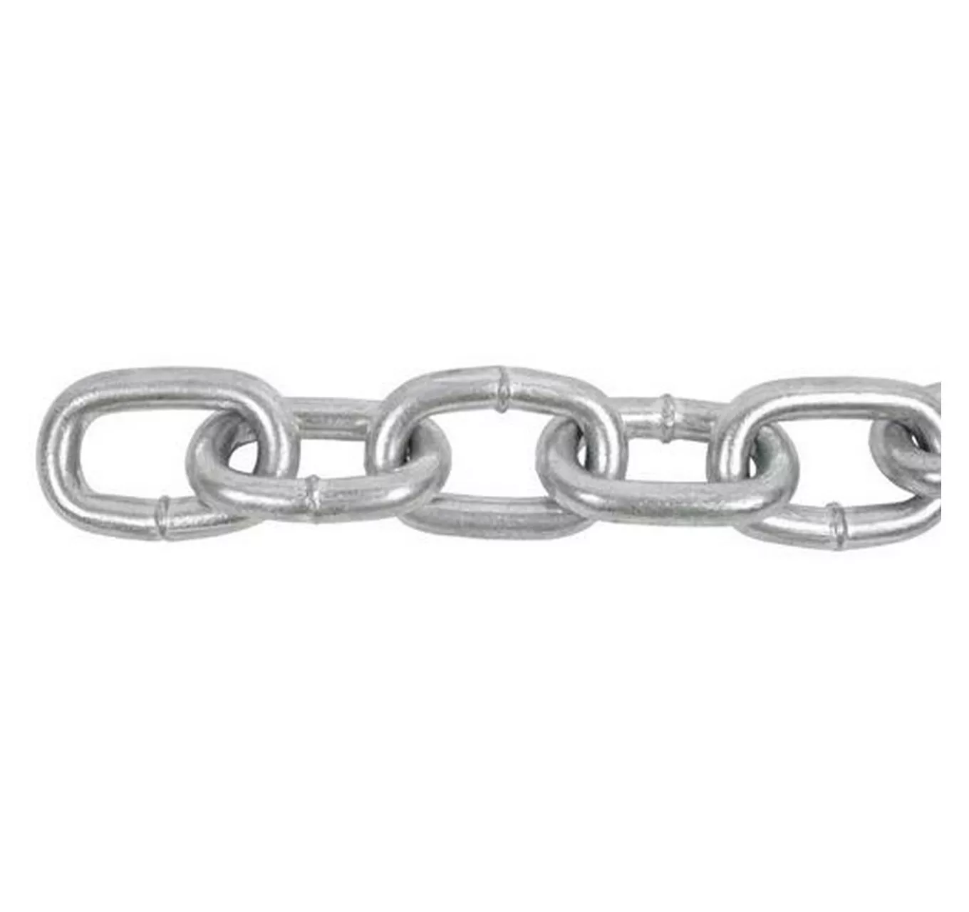 Welded Chain BZP 7x28mm 2m