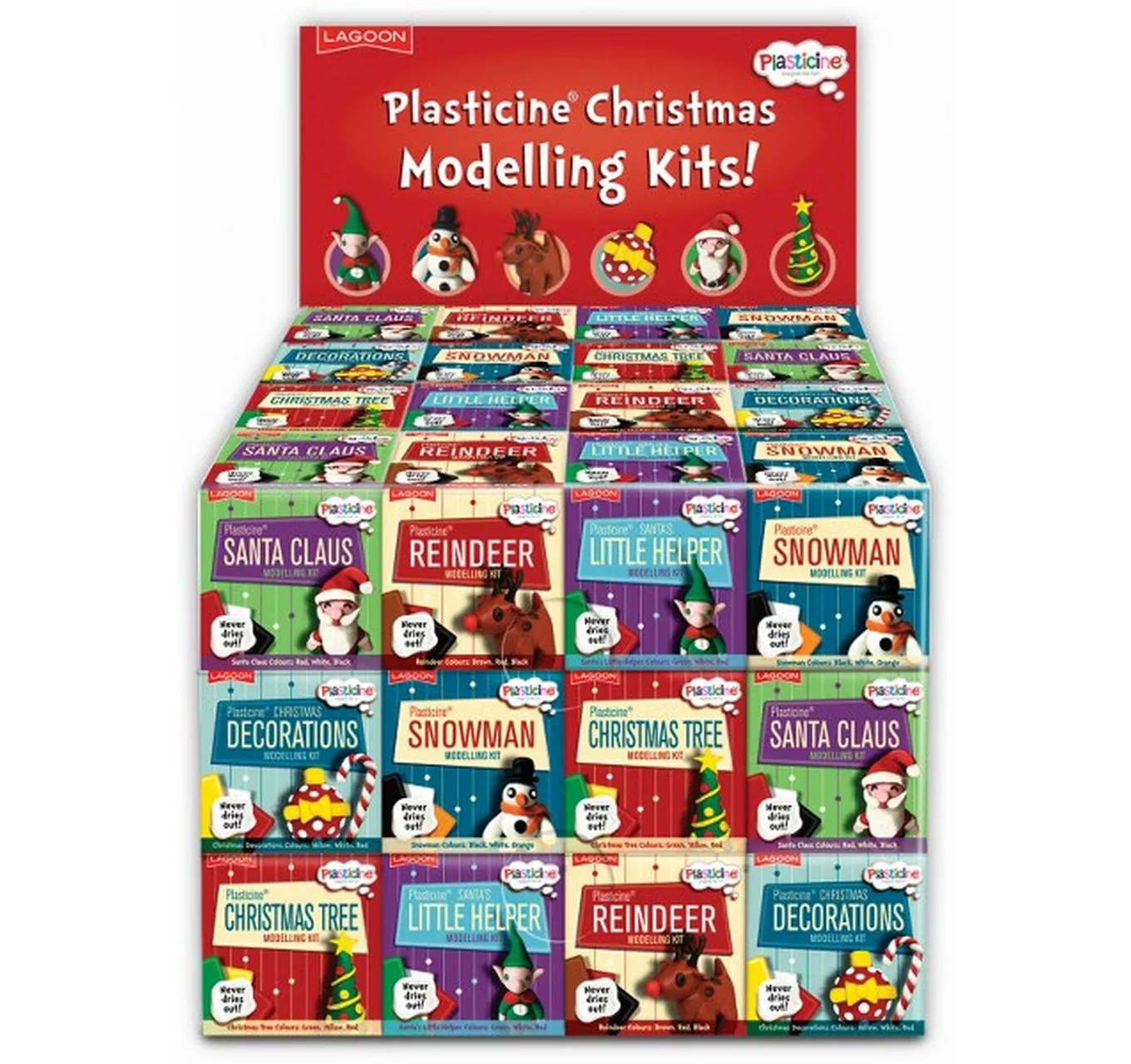 Christmas Modelling Kits -Each