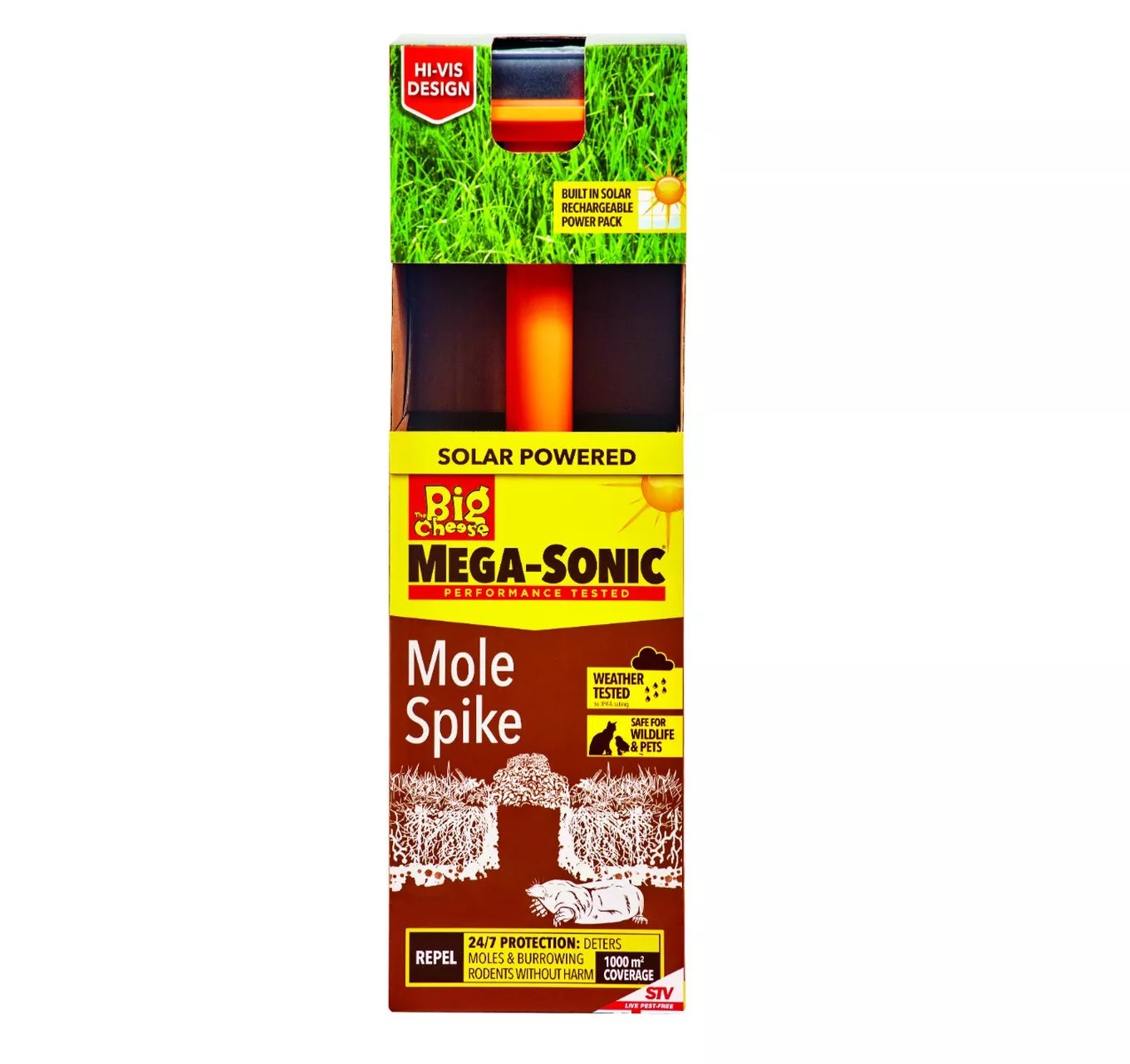 Mega-Sonic Solar Mole Spike