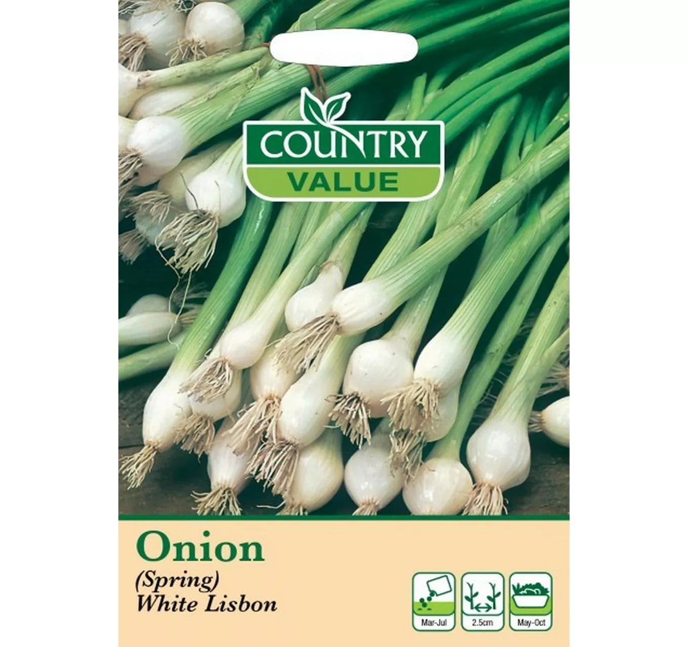Onion (Spring) White Lisbon Country Value