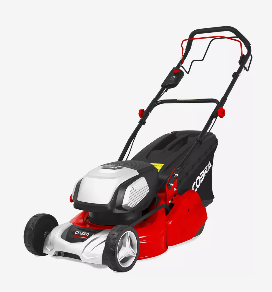RM43SP80V Cordless Twin 40v Li-on Lawn Mower with Roller 17"