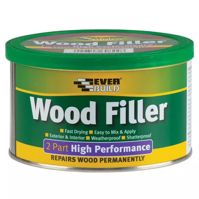 Everbuild 2 Part Wood Filler Medium 500g