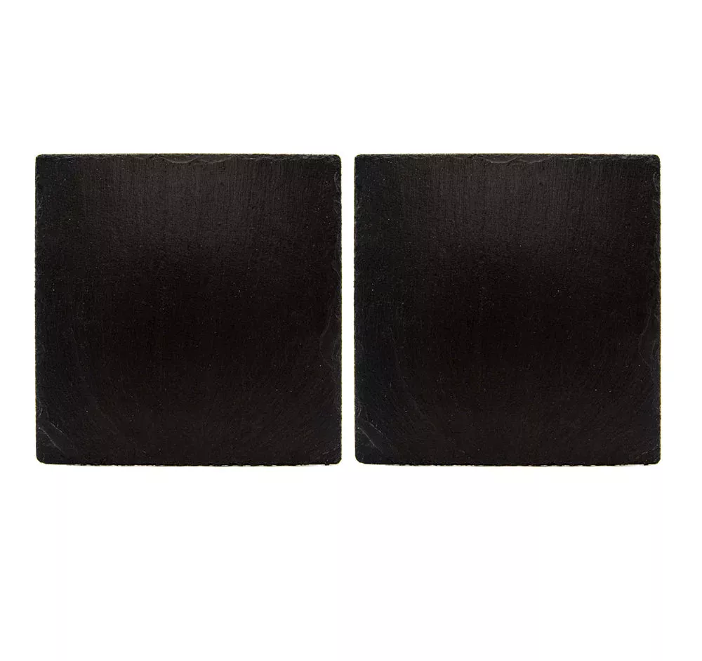 Selbrae 2 Slate Place Mats  - Square - Gift Boxed