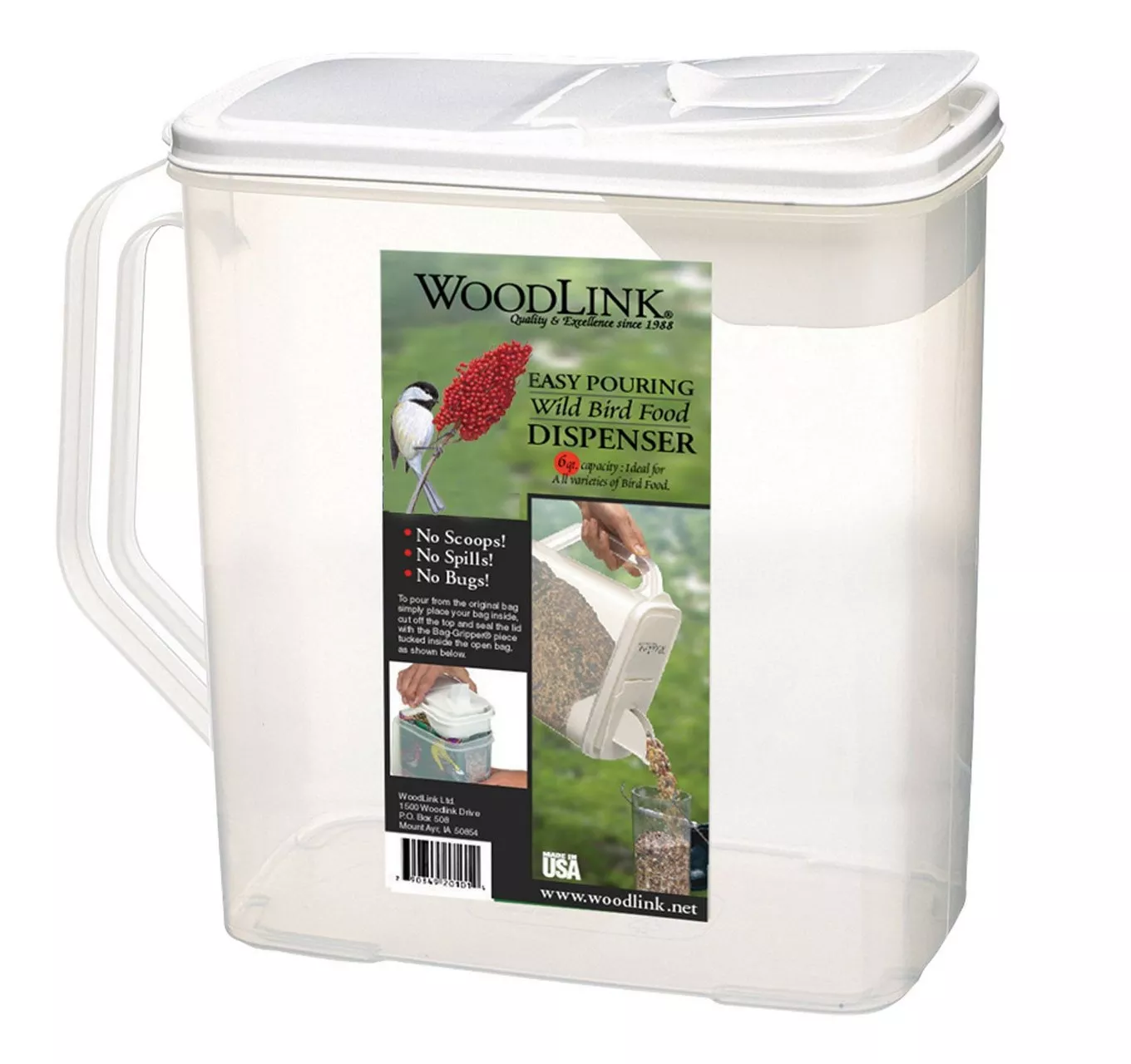Bird Feed Container 5.6L