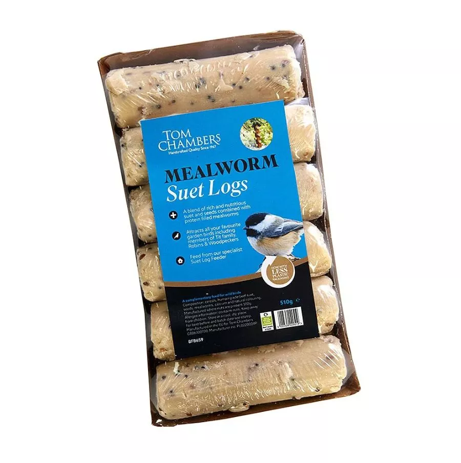Suet Logs - Mealworm 6pk