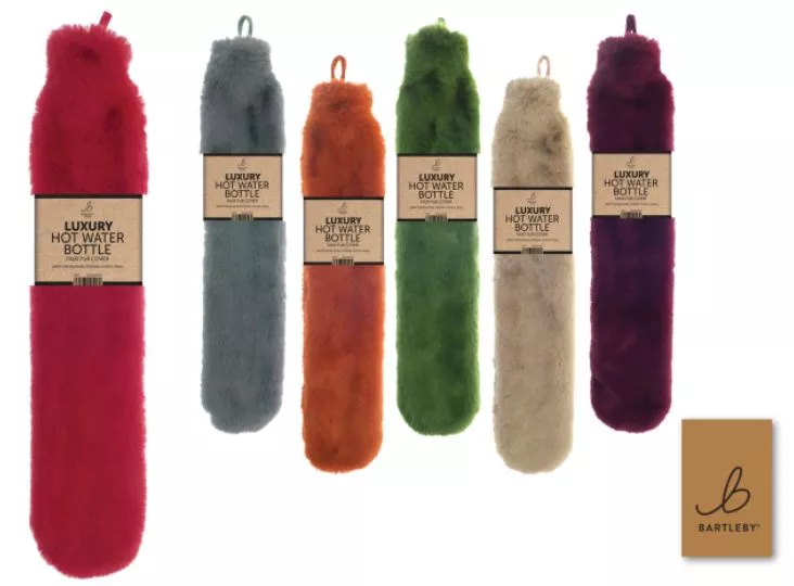 Luxury Fur Long Hot Water Bottle