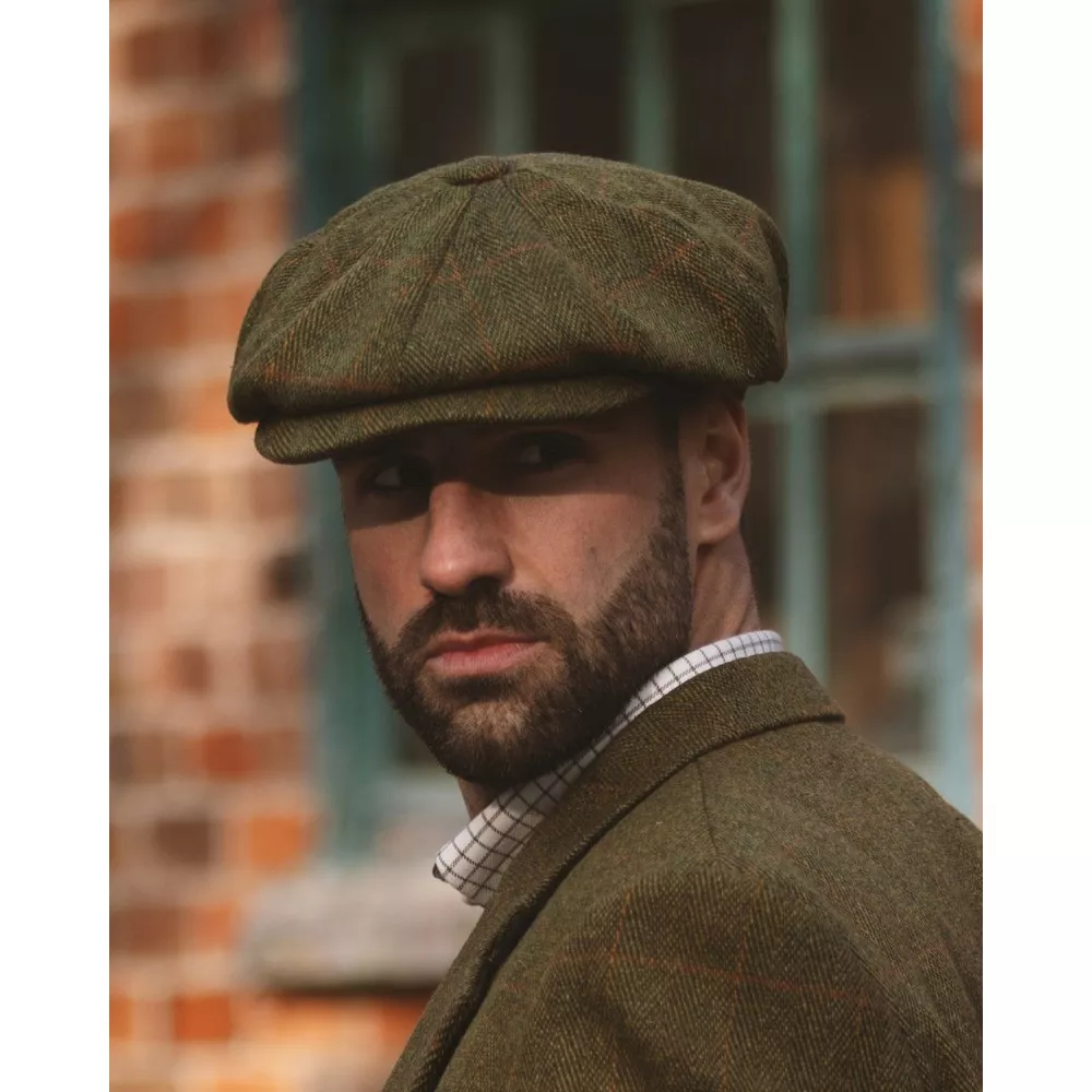 Derby Tweed Charlie Baker Boy Cap