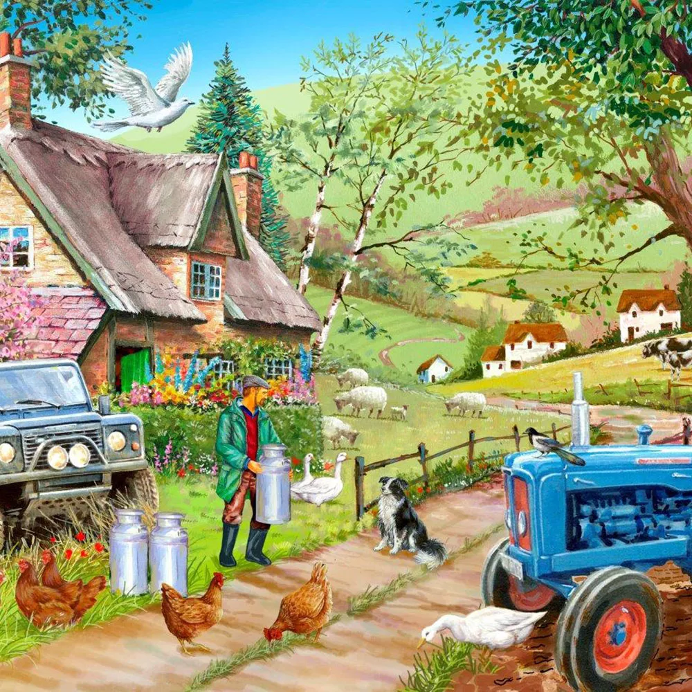 Farm Fresh 500 Piece Puzzle