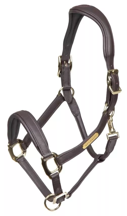 Rapida Comfort Leather Headcollar Havana Full