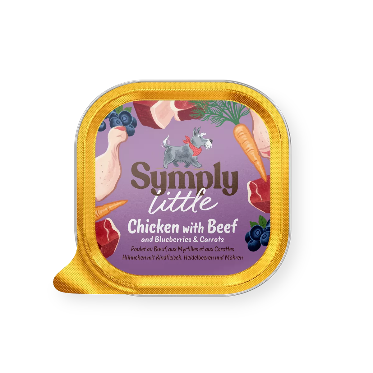Symply Little - Chicken with Beef Alu 100g
