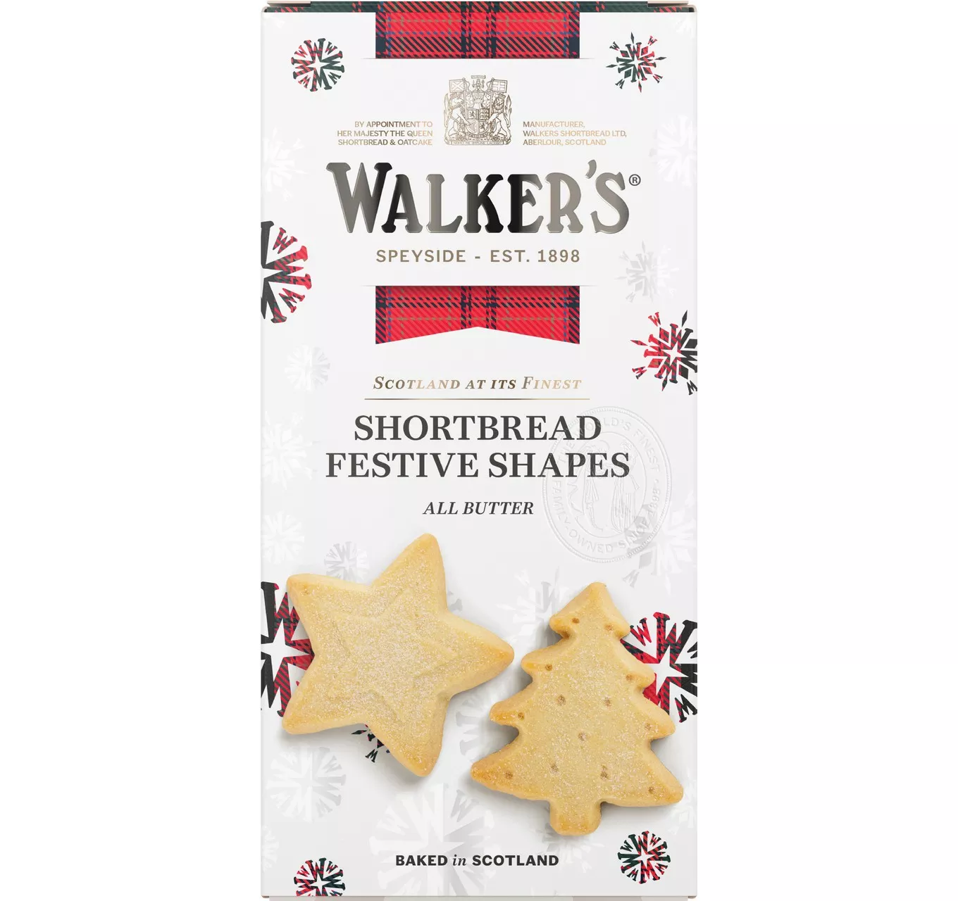 Shortbread Festive Shapes 60g