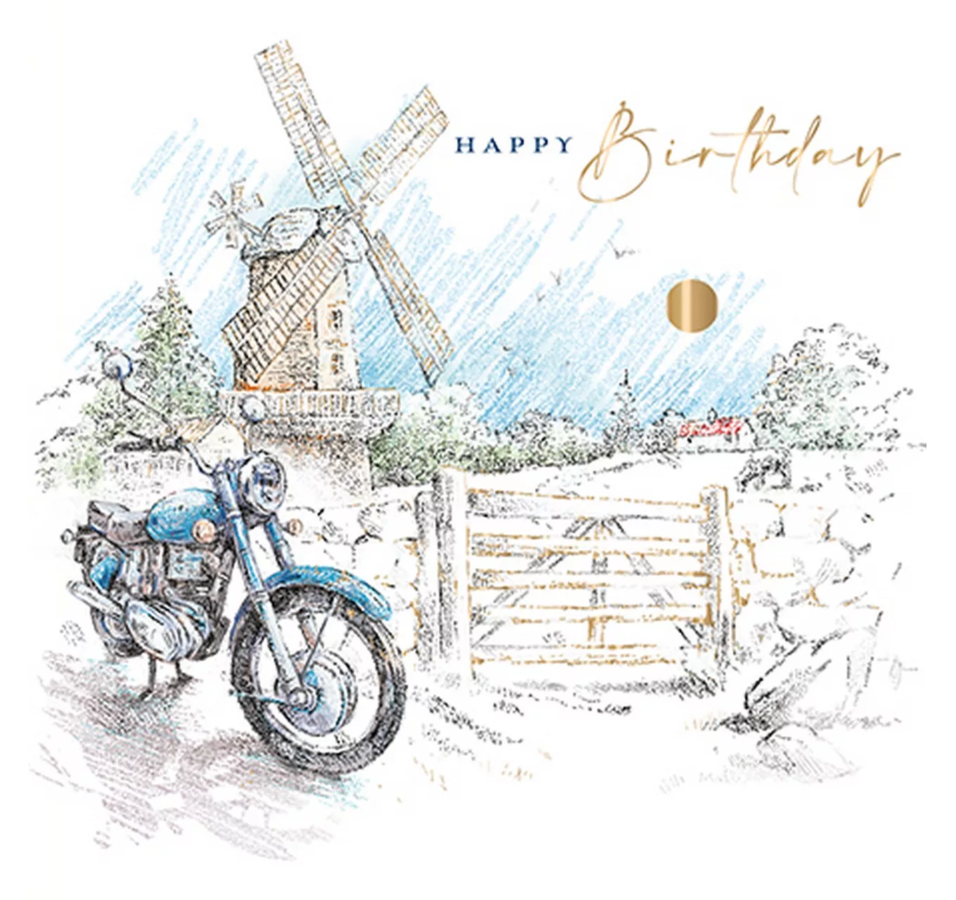 Birthday Card - A Ride To The Country