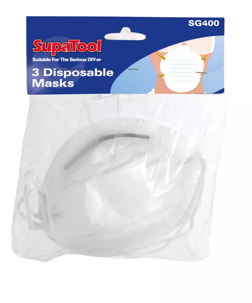 Supatool Disposable Masks 3pk