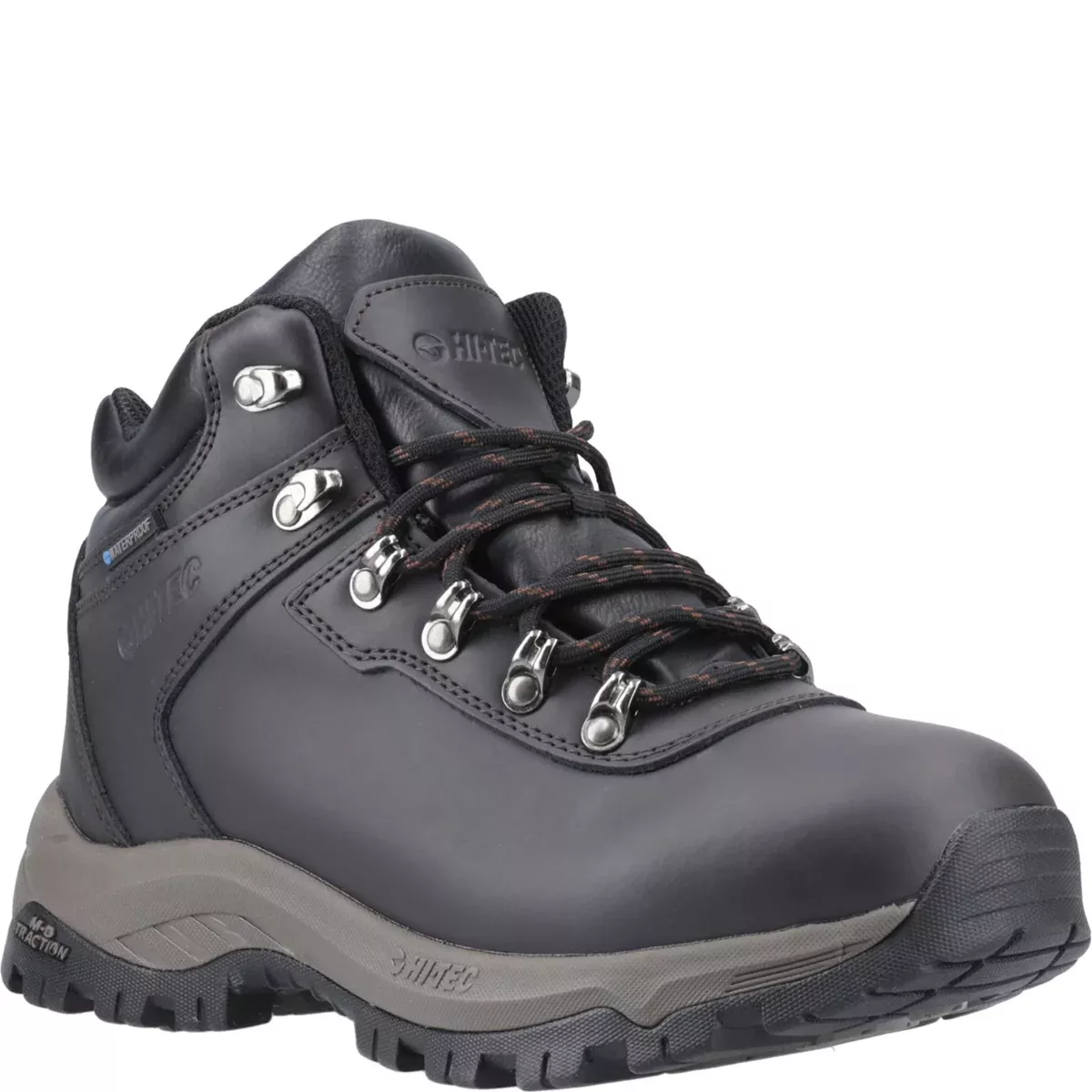 Mens Eurotrek Lite Waterproof Walking Boots Brown