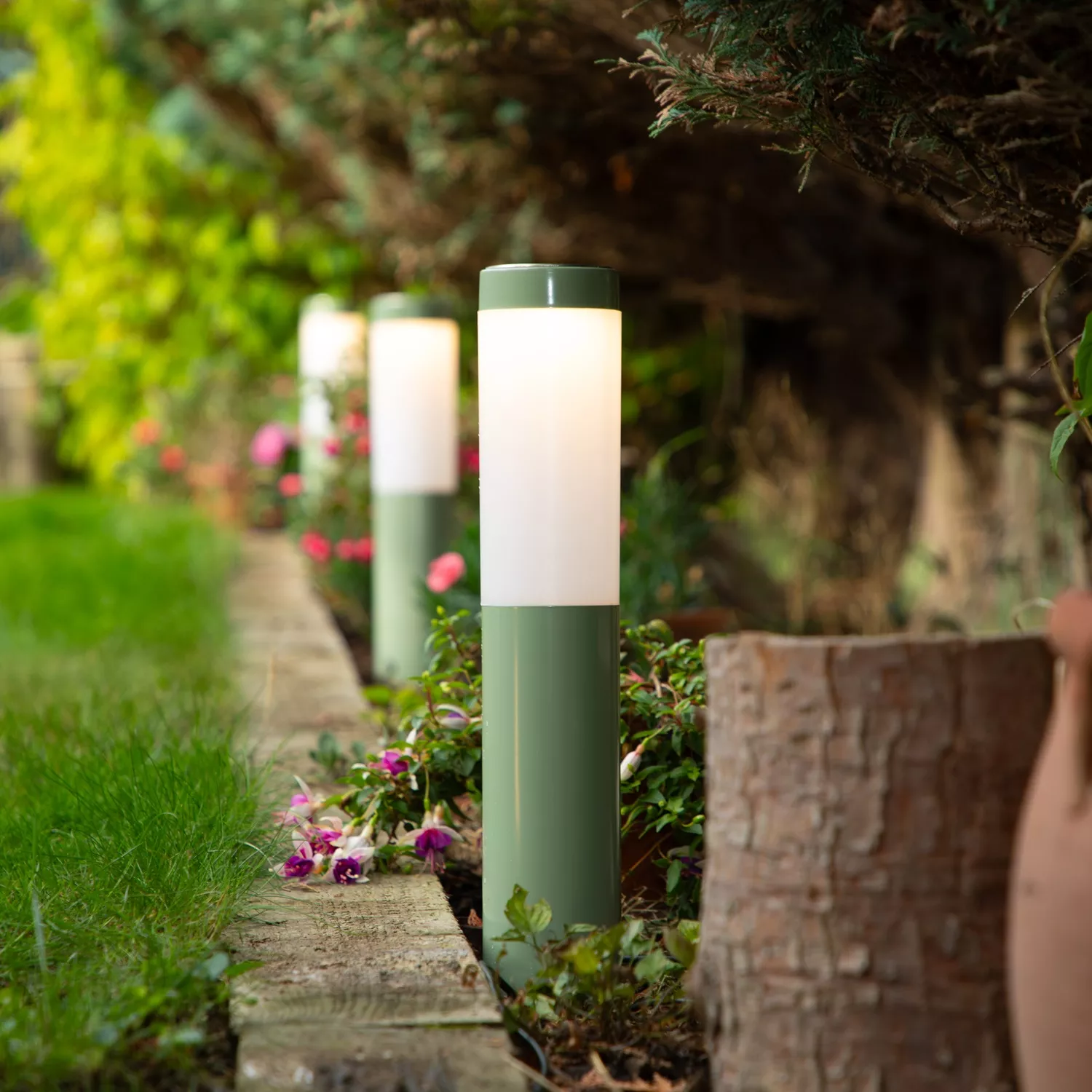 HERON Border Light Starter Set Green (Set of 3)