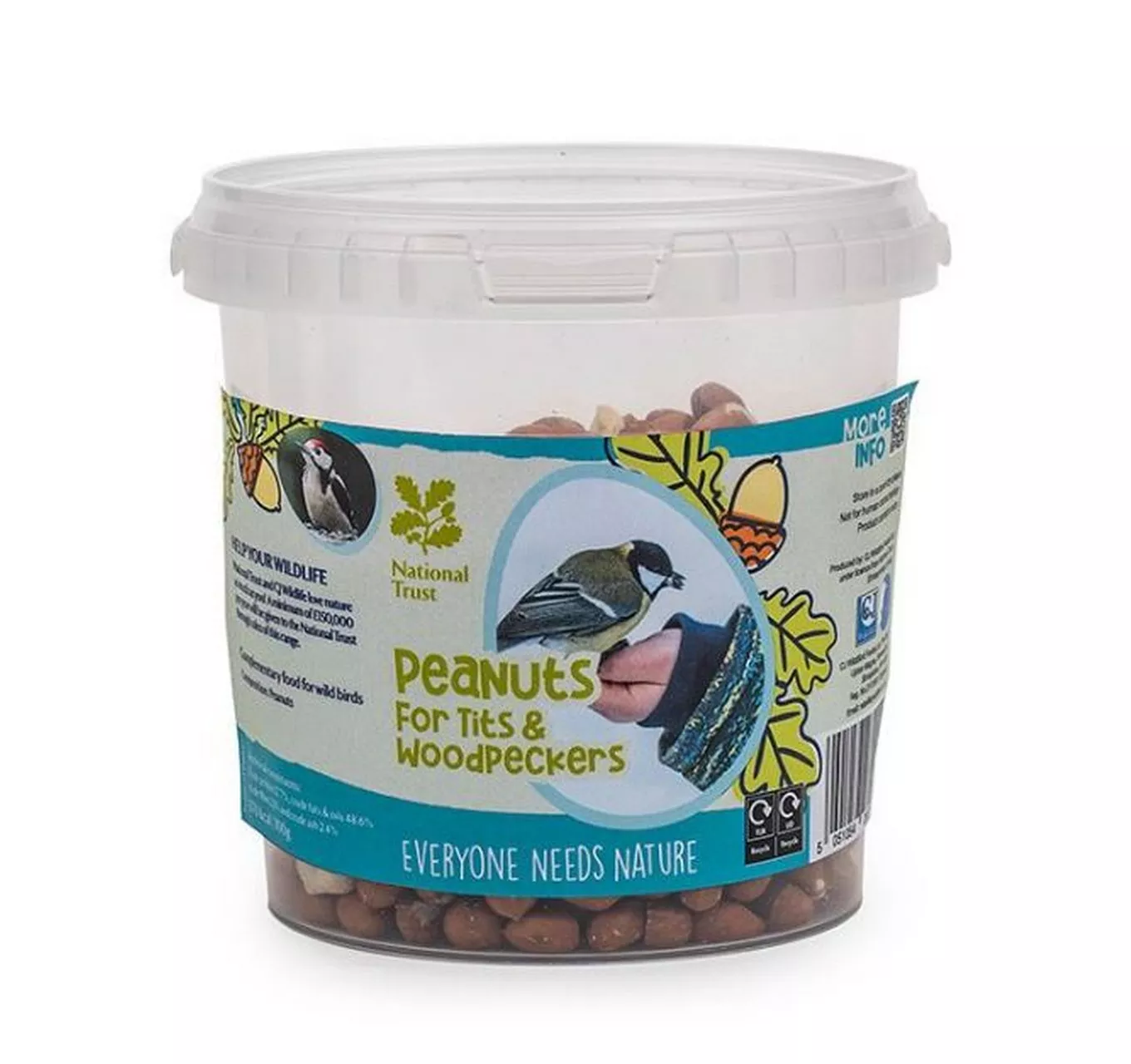 Woodpeckers & Tits Peanuts Tub