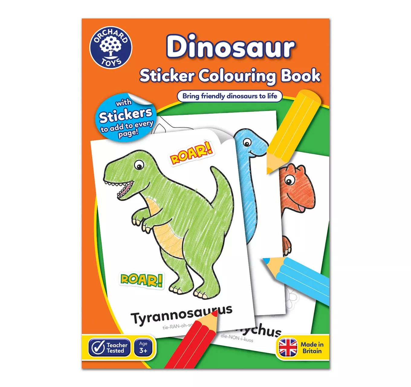 Dinosaur Colouring Book