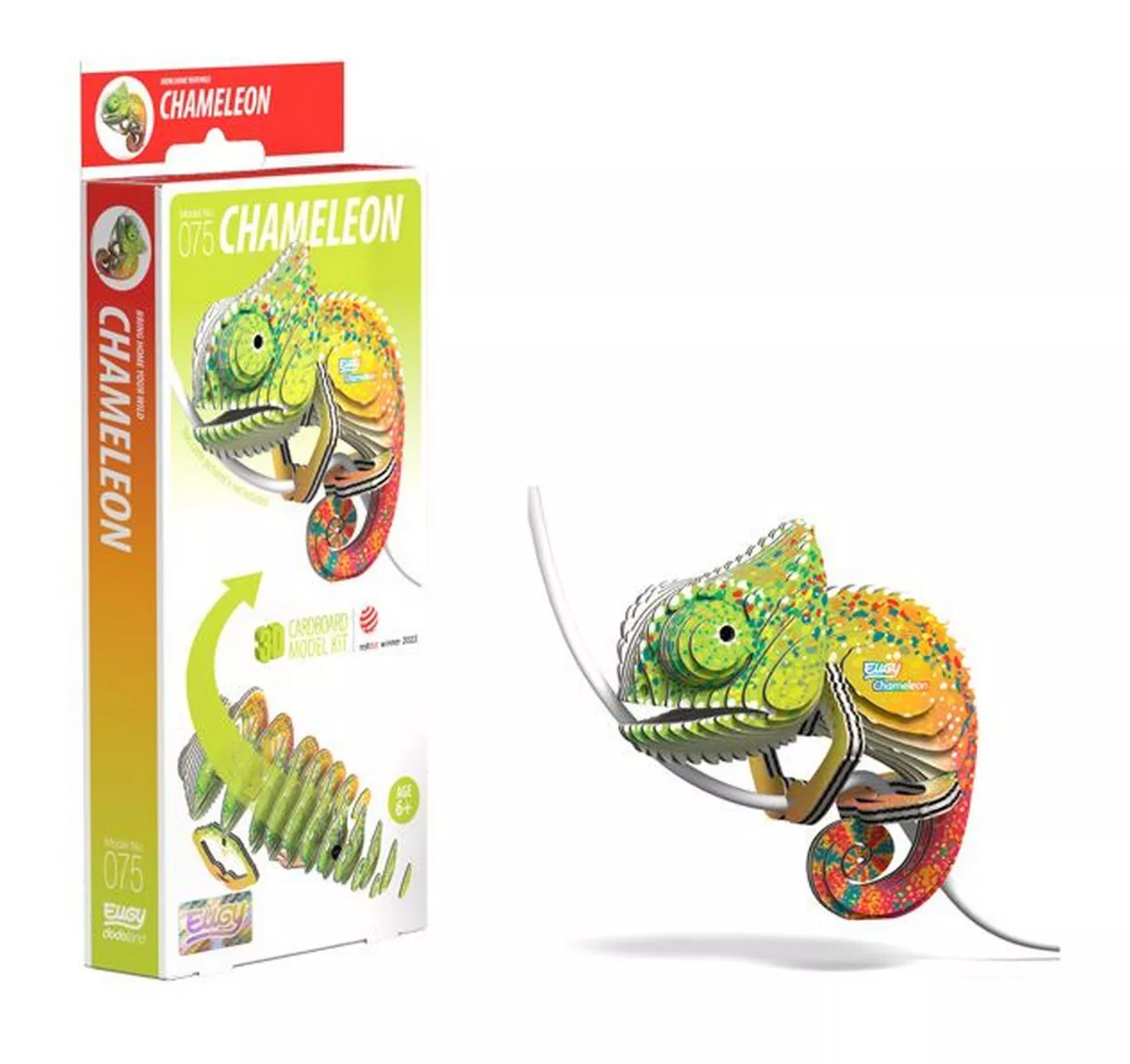 Eugy 3D Model - Chameleon