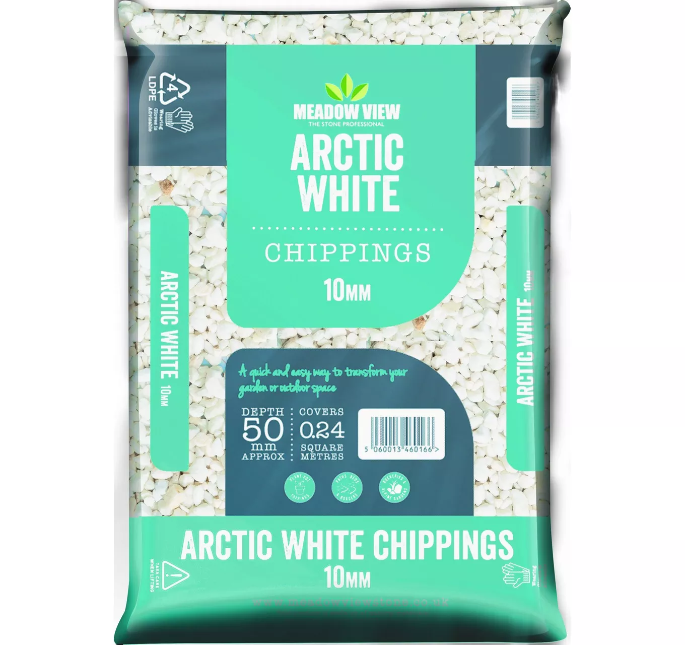Arctic White 20mm 20kg