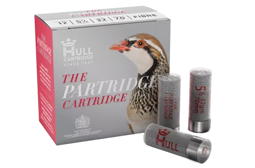 The Partridge Cartridge 5shot 32g Fibre Wad