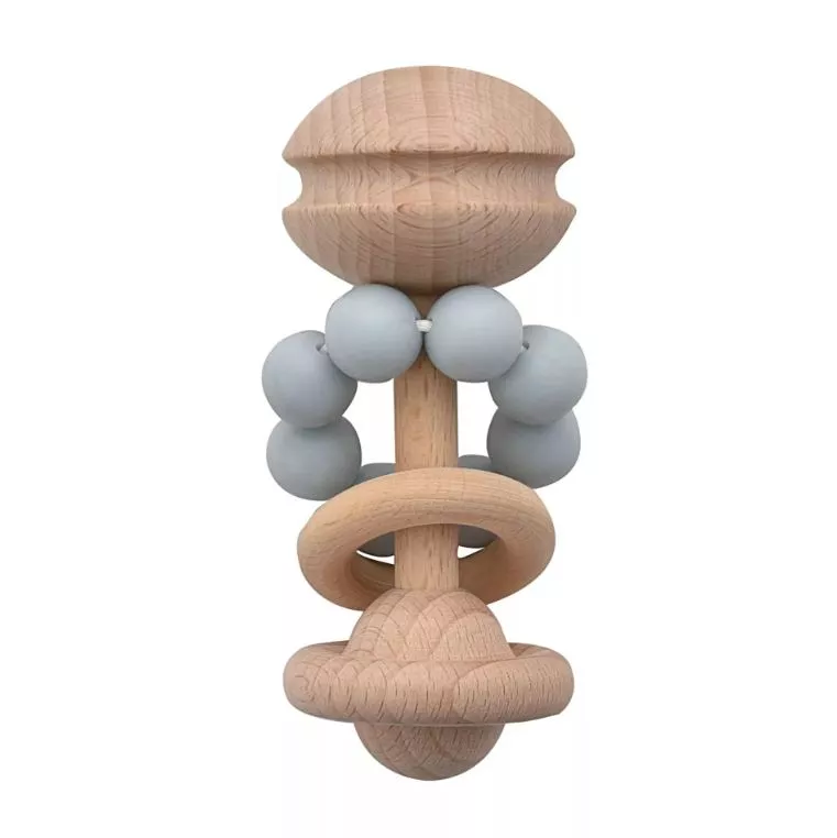 Bambino Rattle Teething Toy Blue