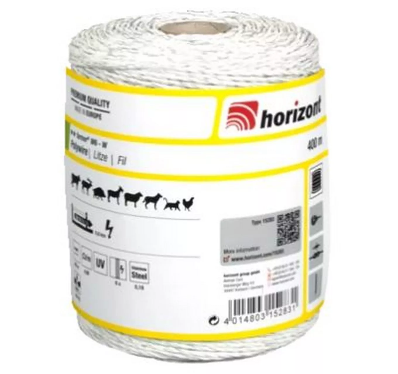 W6 6 Strand Polywire 400mm