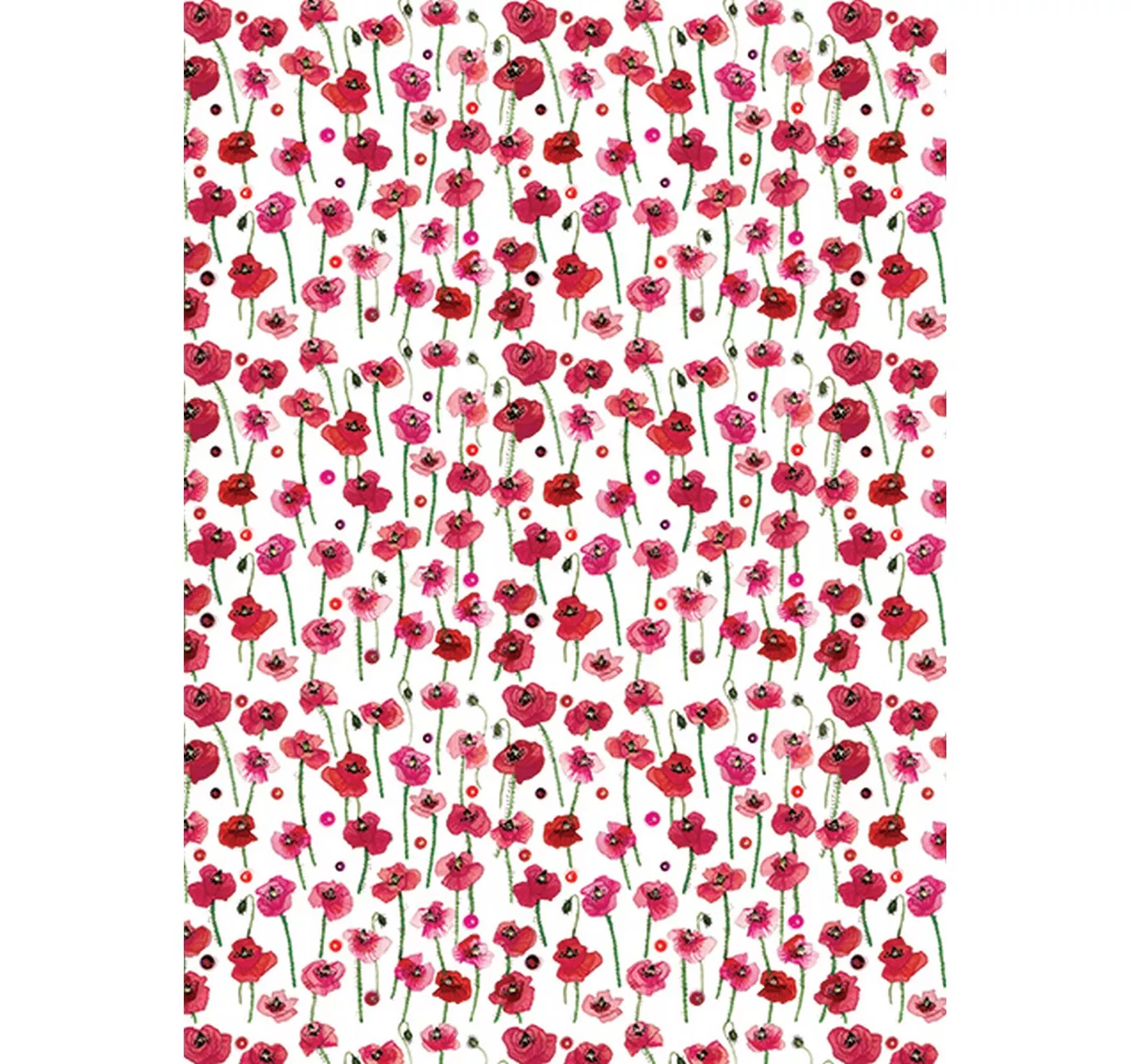 Poppies - Bagged Gift Wrap