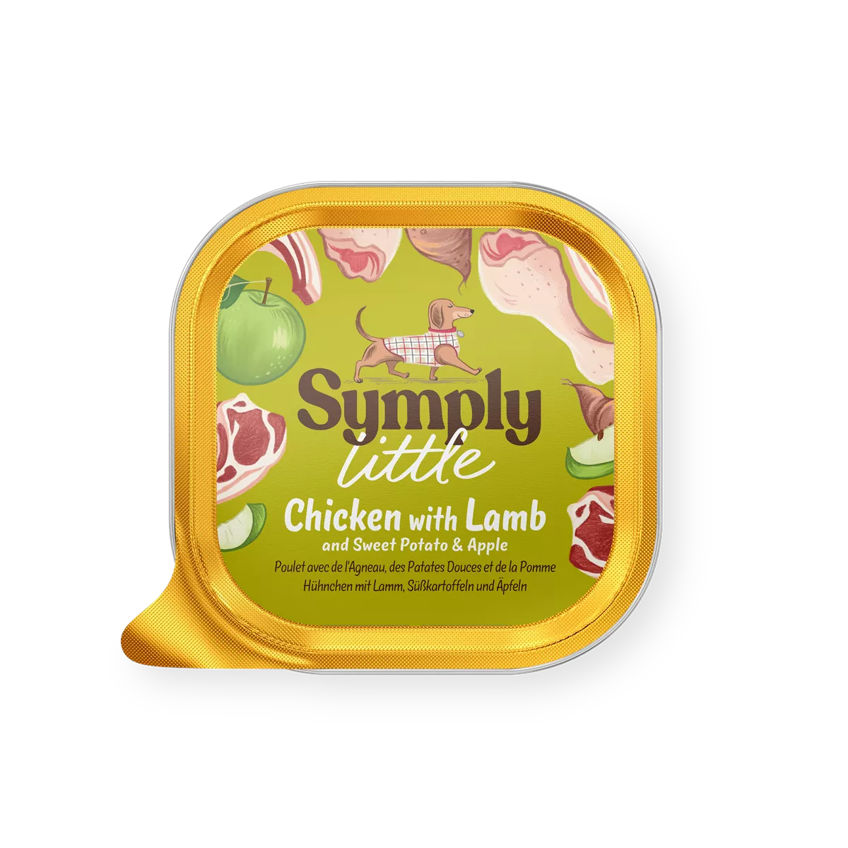 Symply Little - Chicken with Lamb Alu 100g