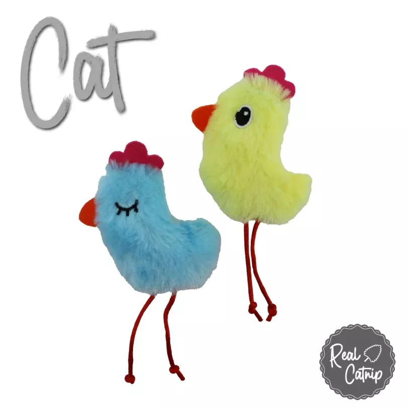 Catnip Fluffy Chicks - Each
