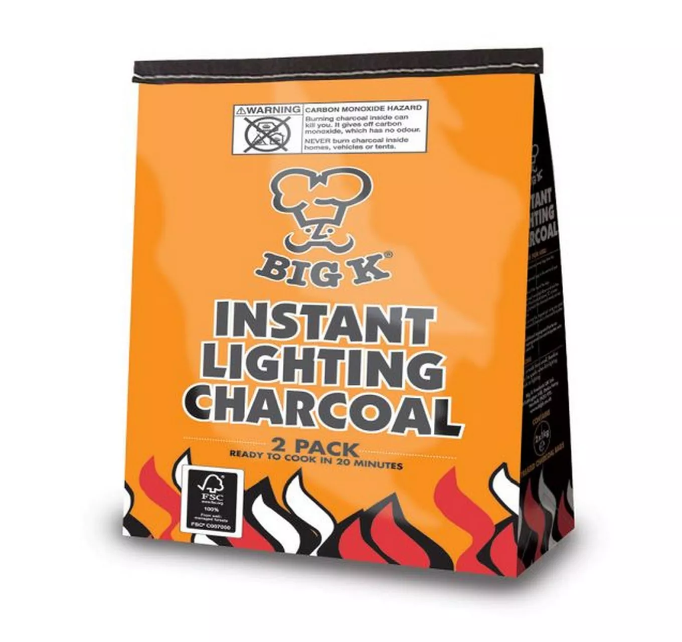 Charcoal Instant Light 2x1kg