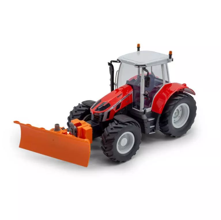 R/C Massey Ferguson Tractor with Snow Plough 1:16