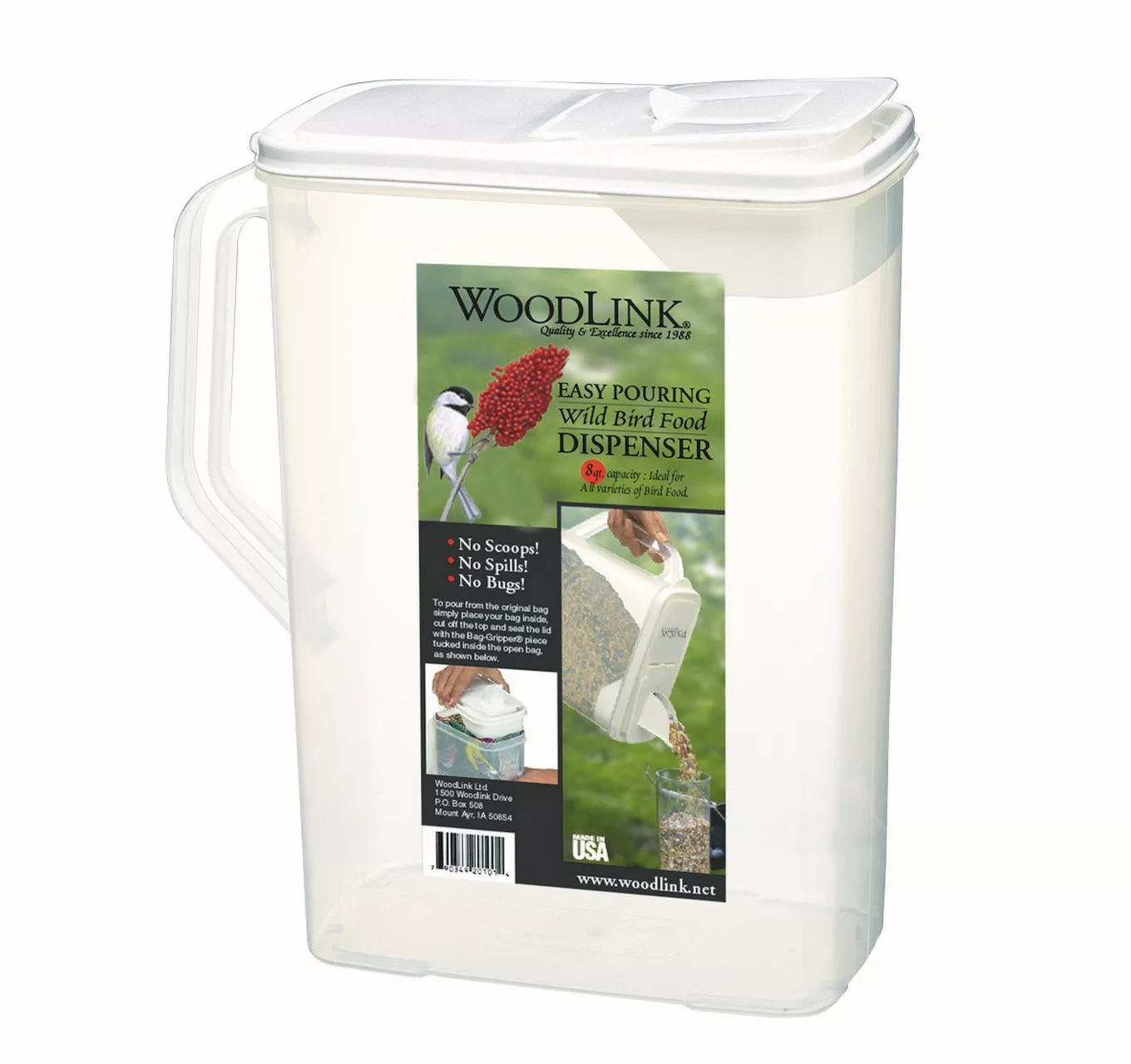 Bird Feed Container 7.5L