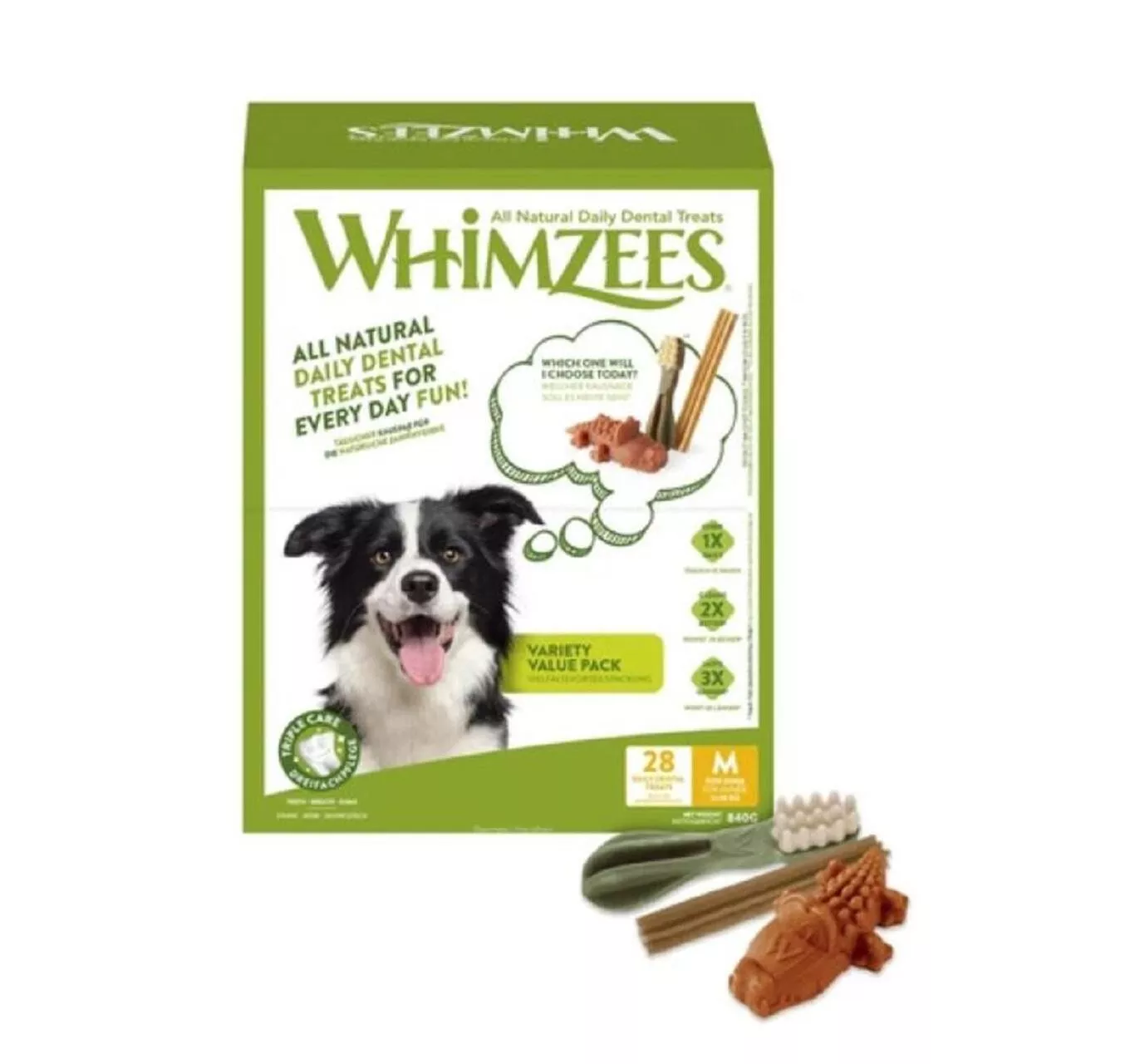 Whimzees Value Box Medium 28pk
