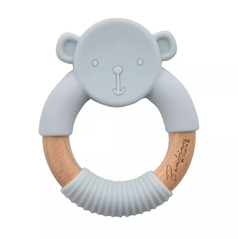 Bambino Teddy Teether Blue