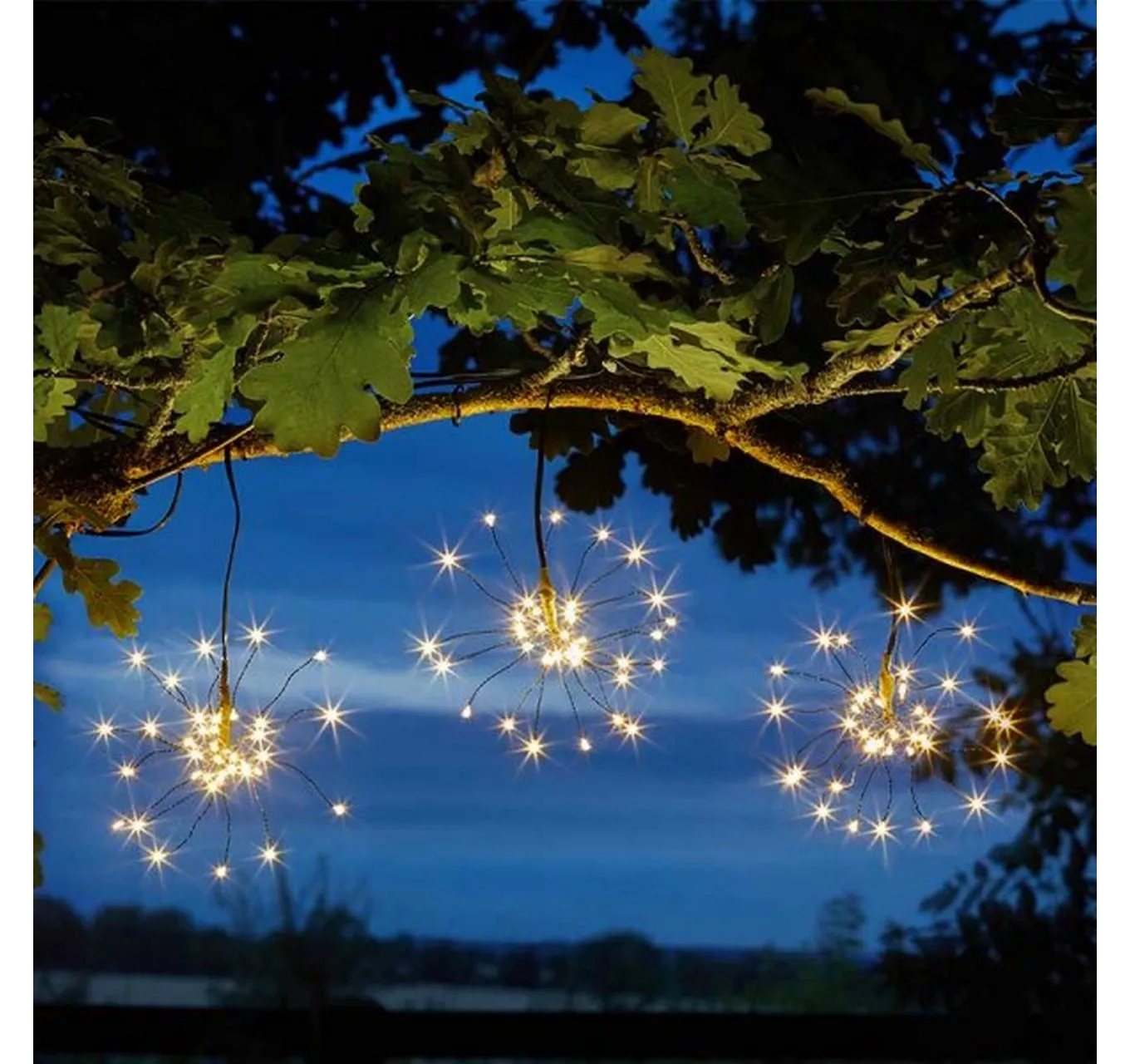 Triple Starburst String Lights