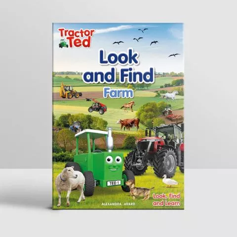 Tractor Ted Look & Find Farm Book