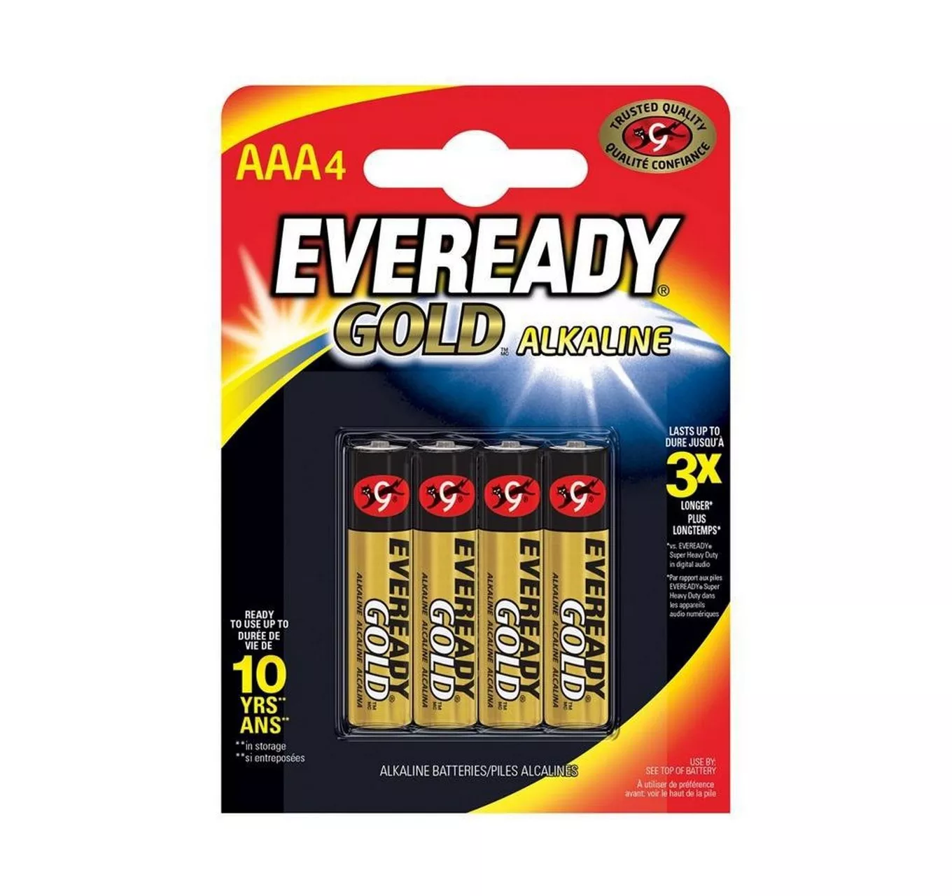 Eveready Gold AAA 4pk