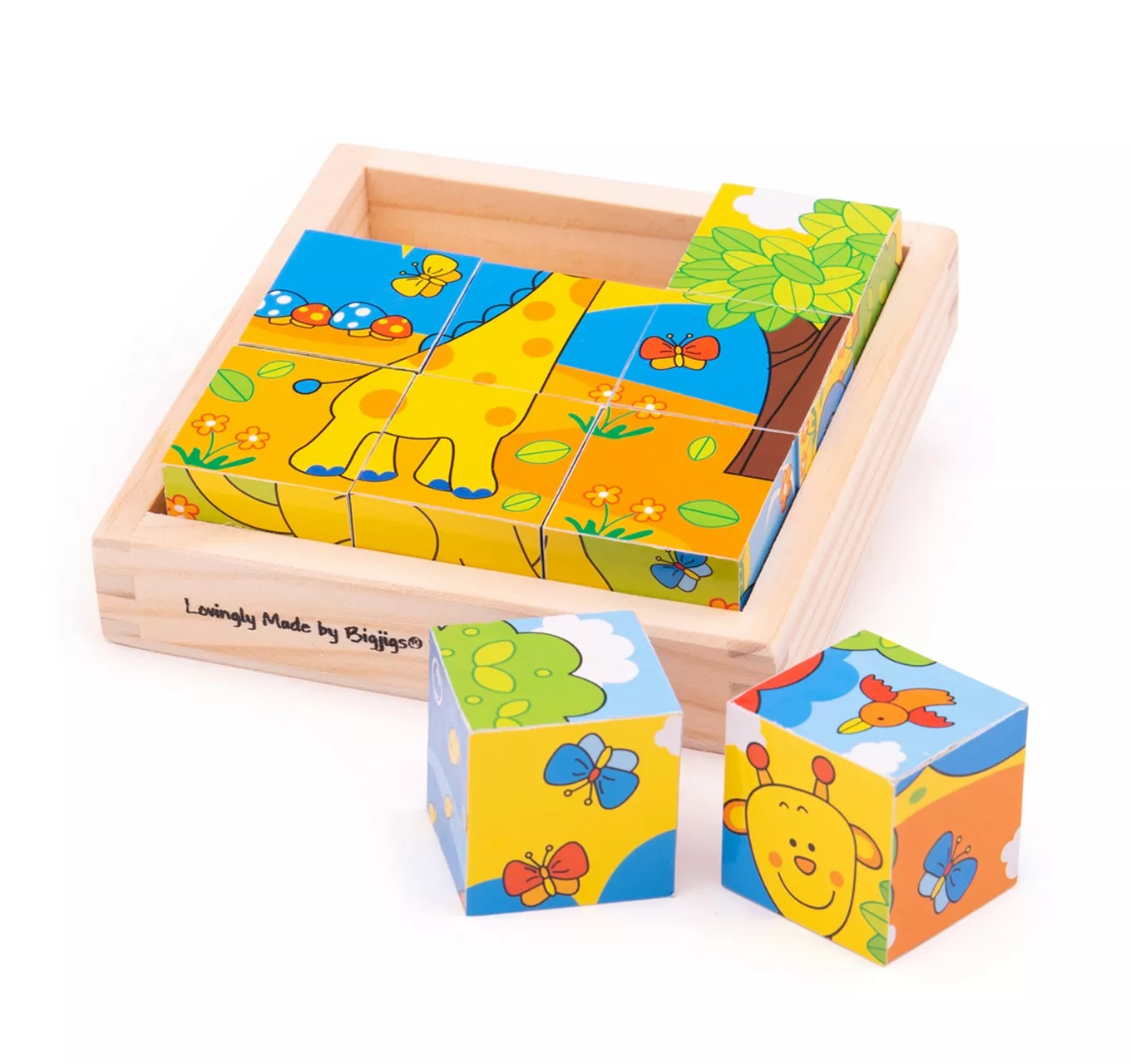 Cube Puzzle - Safari