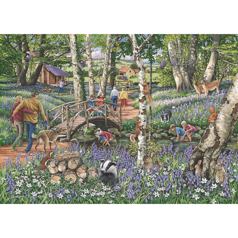 No.18 - Walk In The Woods 1000 Piece Puzzle