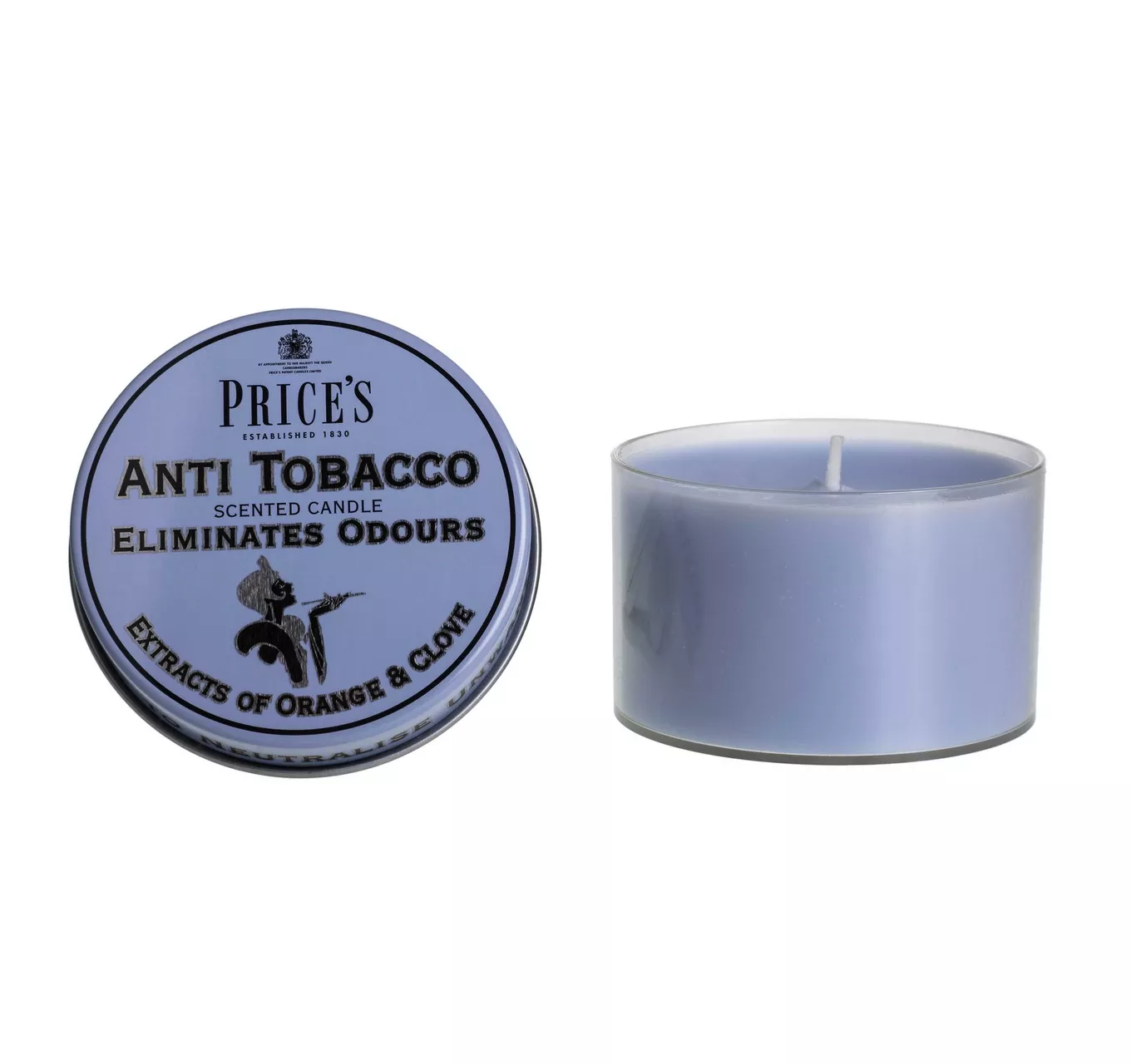 Anti-Tobacco Tin Candle