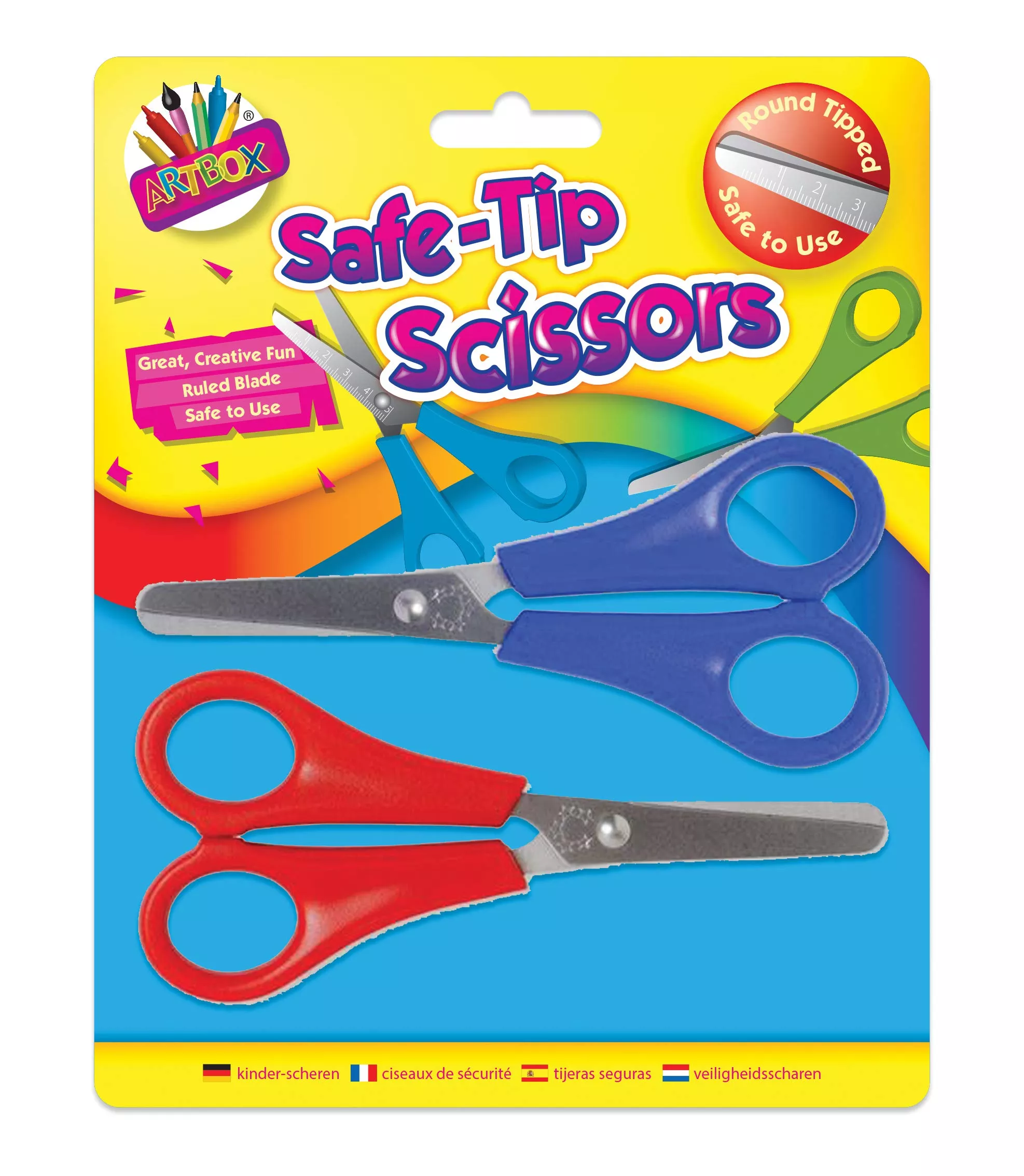 Safe-Tip Scissors 2pk