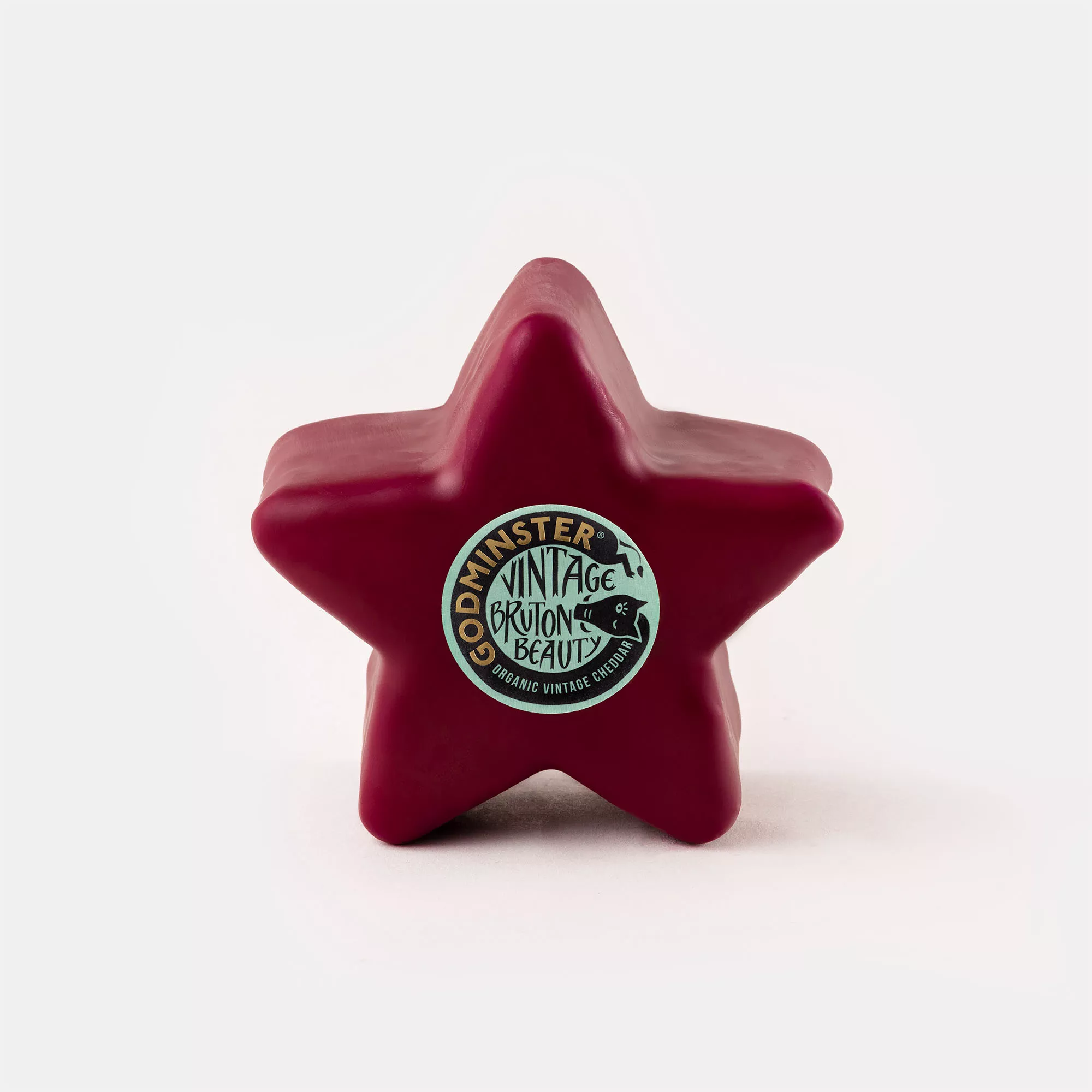 Bruton Beauty Organic Cheddar Star 150g