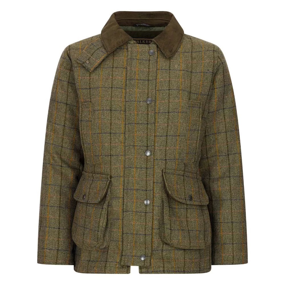 Ladies Derby Tweed Hazelwood Shooting Jacket