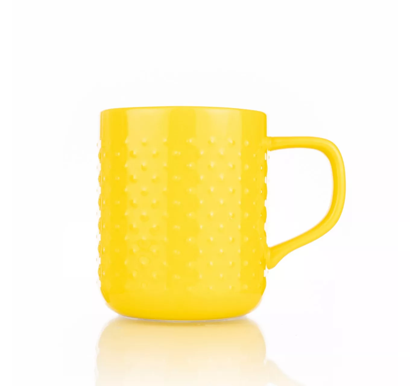 Embossed Mug (L) - Yellow