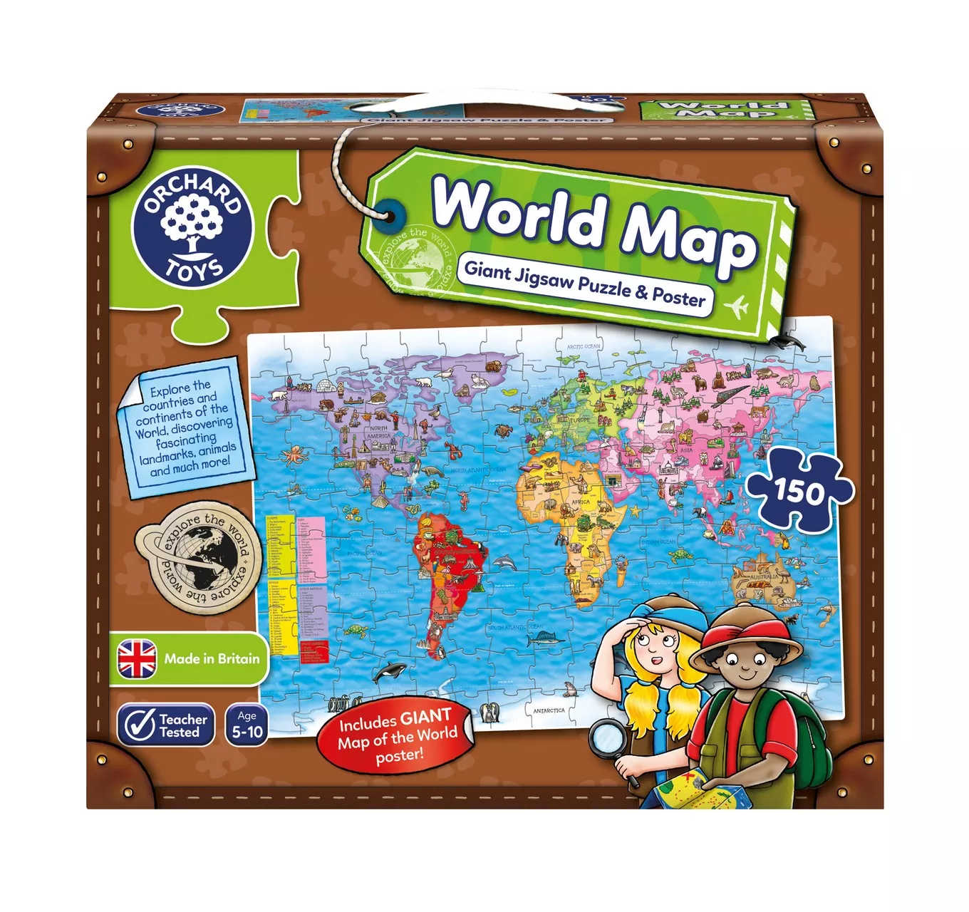 World Map Puzzle