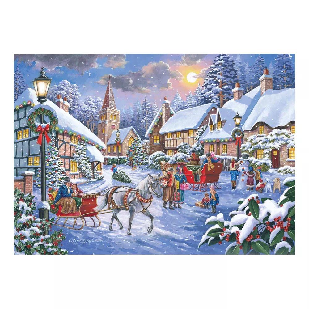 Jingle Bells 1000 Piece Puzzle